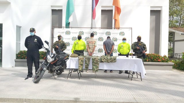 Capturados alias 'El Iguano' y alias 'Jorge' en Urabá.