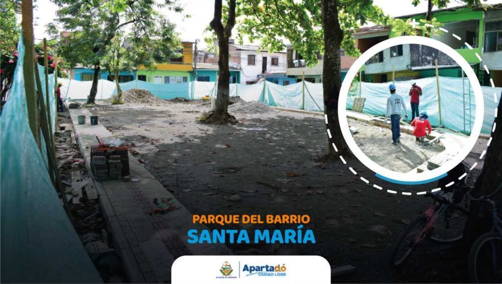 En ejecución la construcción de parques