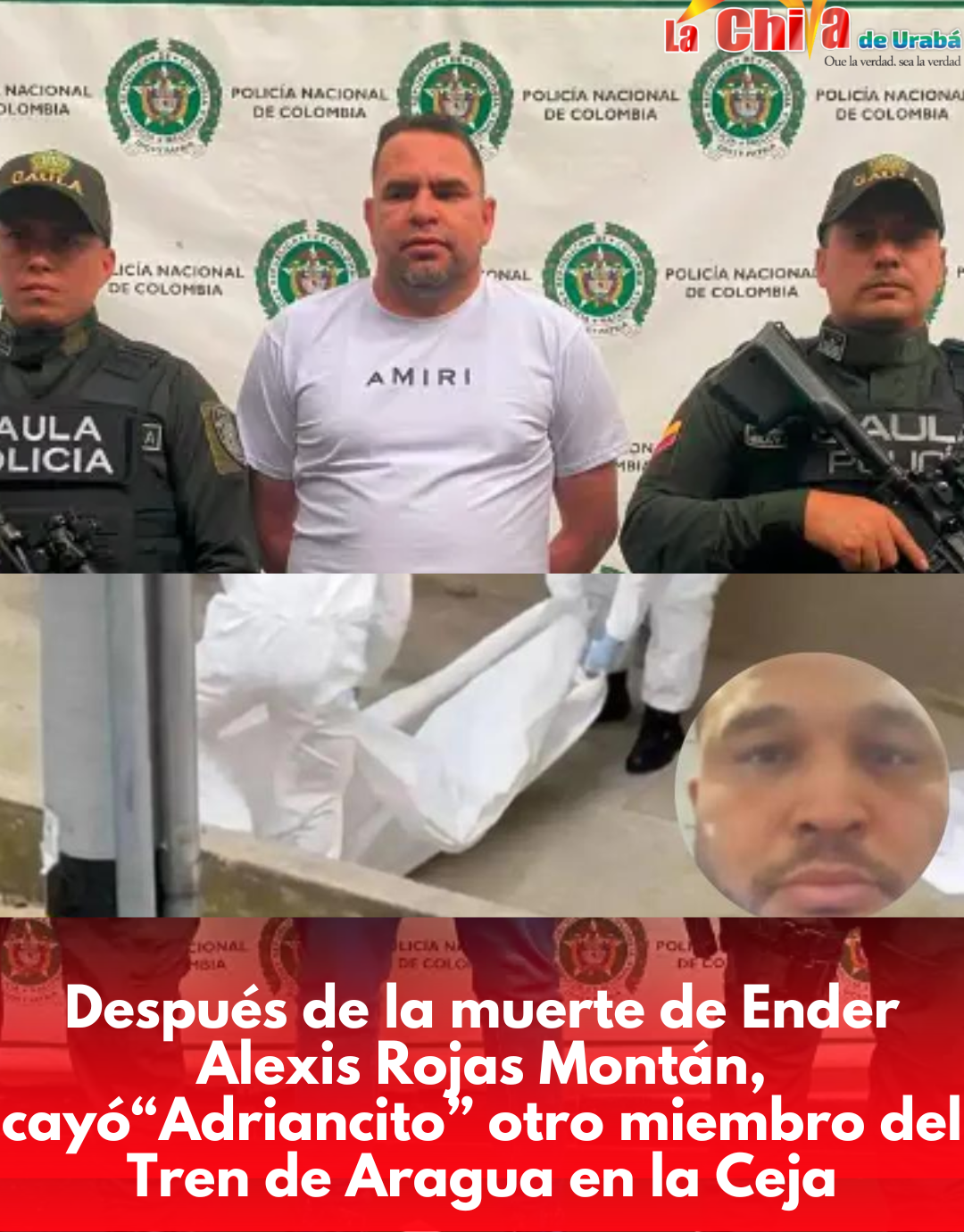 Cuatro detenidos en Antioquia, miembros del Tren de Aragua