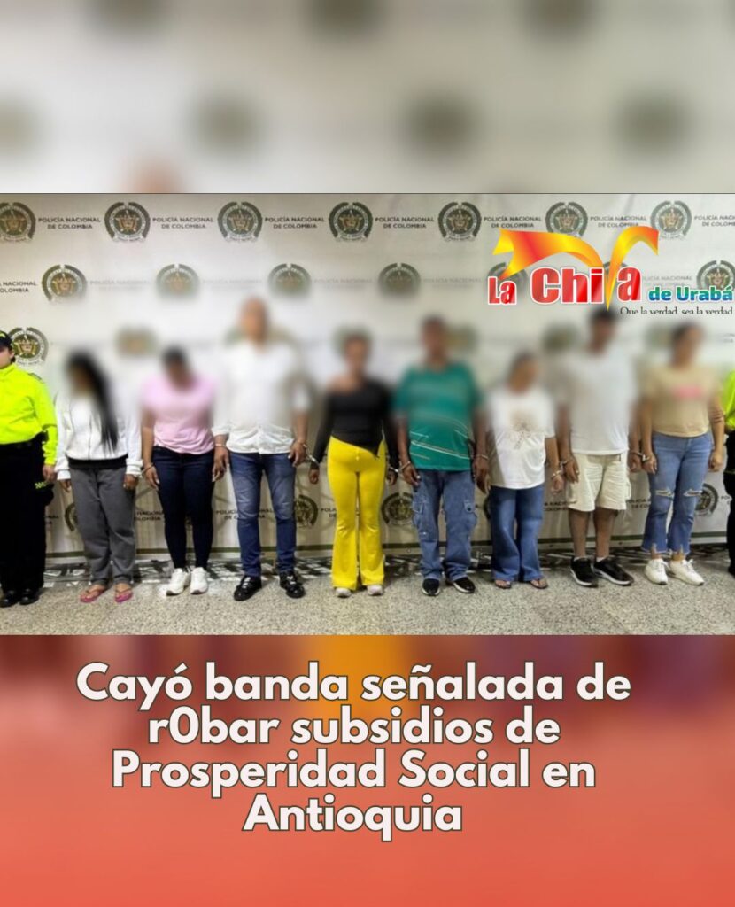 Capturados por, presuntamente, quedarse con subsidios del Gobierno destinados a familias pobres